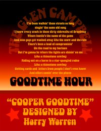 Cooper Goodtime poster by Bob Alonso