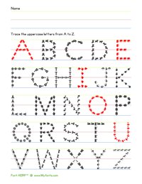 Uppercase Worksheet