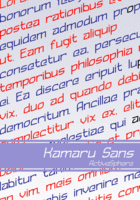 Kamaru Sans Sample 3 by Ronnie Dela Cruz