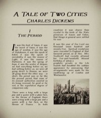 A Tale of Two Cities