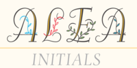 Alea Initials by astype