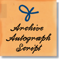 Archive Autograph Script