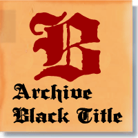 Archive Black Title