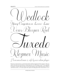 Biscotti Specimen PDF by Font Bureau