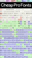 Lamebrain BRK Pro - glyphs