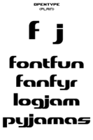 OpenType - plain