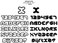 OpenType - Stylistic Alternates