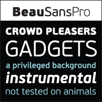 Beau Sans Pro font flag