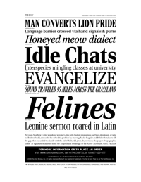 Rocky Specimen PDF by Font Bureau