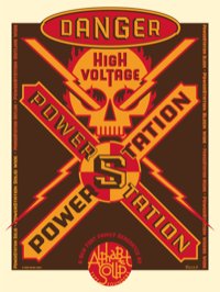 The PowerStation Serigraph
