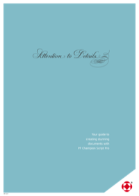 Atention to Details by Parachute