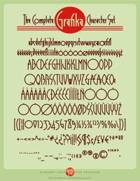 Grafika Character Set by Michael Doret