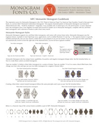Moissanite Monogram Guidebook