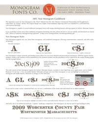 Noir Monogram Guidebook