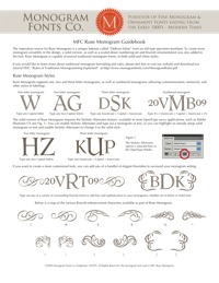 Ruse Monogram Guidebook