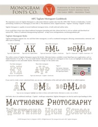 Tagliato Monogram Guidebook