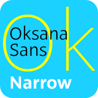 Oksana Sans Narrow™