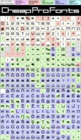 SF Square Head Pro - glyphs