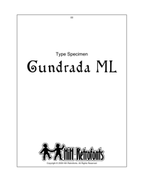 Type Specimen