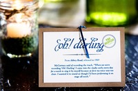 Oh darling letterpress