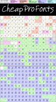 It Aint Rocket Science Pro - glyphs