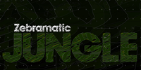 Zebramatic Jungle Poster by Harald Geisler