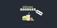 Delicious Boorger by Kamil Khadeyev (www.kam88.com)