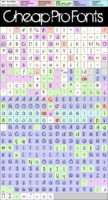Birth Of A Hero Pro - glyphs