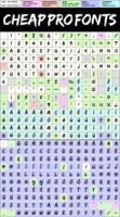 Edo Pro - glyphs