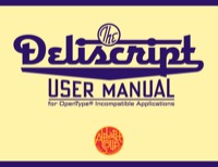 Deliscript Alt User Manual by Michael Doret