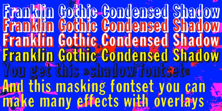 Franklin Hand Cond Shadow