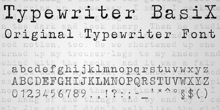 Typewriter BasiX