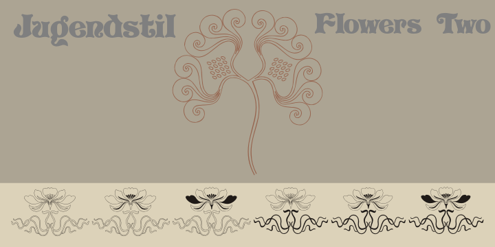 Jugendstil Flowers