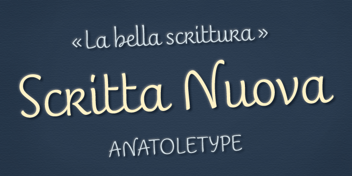 Scritta Nuova
