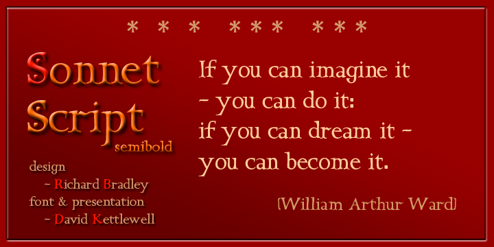 Sonnet Script