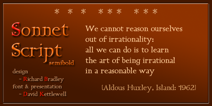 Sonnet Script