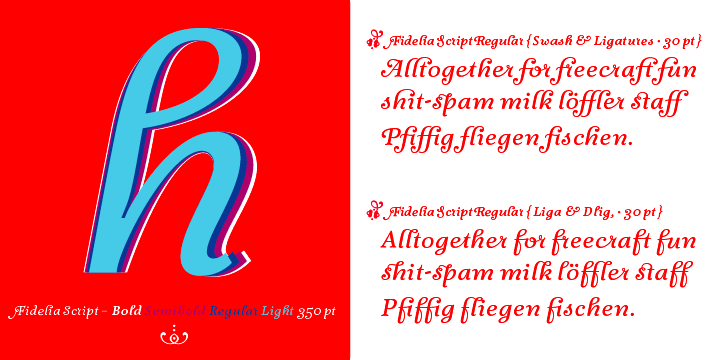 Fidelia Script