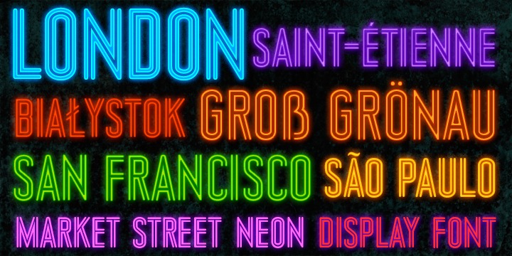 Market Street Neon