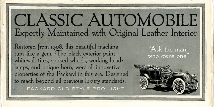 Packard Old Style™