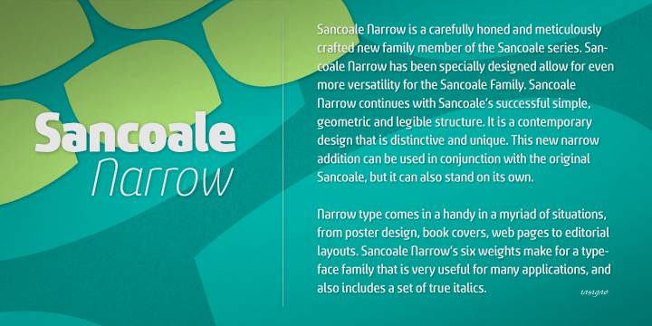 Sancoale Narrow™