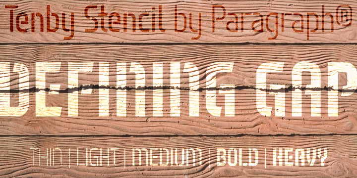 Tenby Stencil