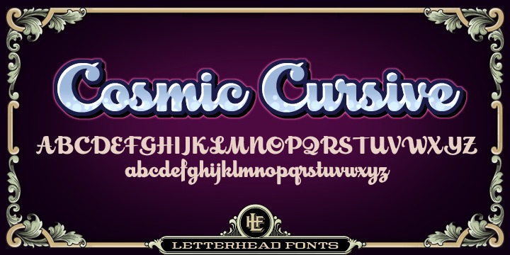 LHF Cosmic Cursive™