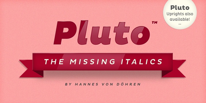 Pluto Italics™