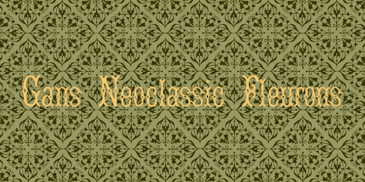 Gans Neoclassic Fleurons