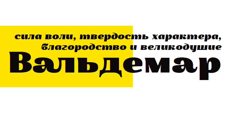 Waldemar 4F™