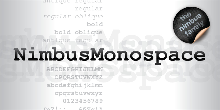 Nimbus Monospace™