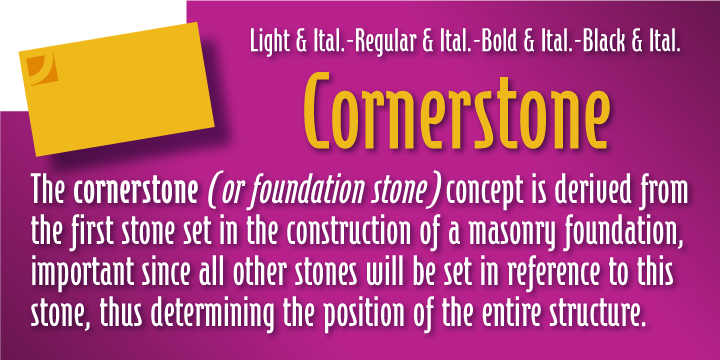 Cornerstone