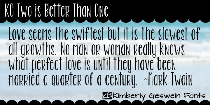 KG Two Is Better Than One