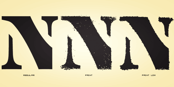 Vtg Stencil US No 4™