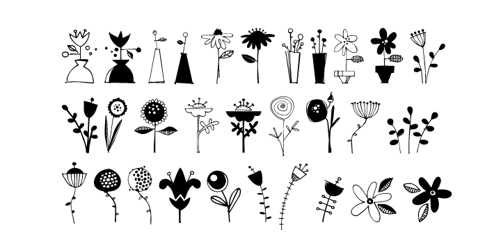 Flower Doodles™